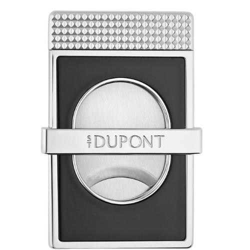 Dupont Zigarrencutter Slim Schwarz/Chrom