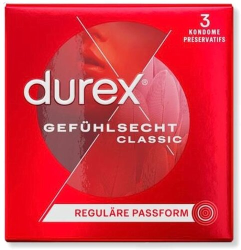 Durex Kondome Gefühlsecht 3 Stk. Durex Kondome Gefühlsecht 3 Stk.