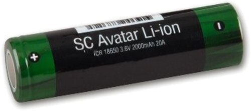 E-Akku SILVERCONCEPT 18650er 2000 mAh Zubehör für e Zigaretten