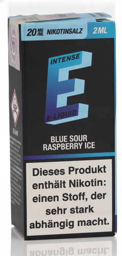 E-Intense Blue Sour Raspberry Ice Nikotinsalz Liquid 2ml 20mg