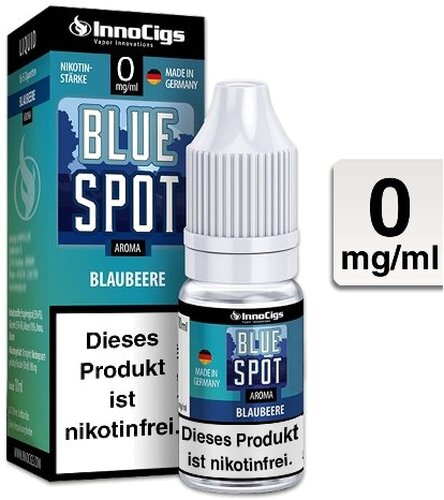 E-Liquid InnoCigs Blue Spot Blaubeere 0mg Nikotin E-Liquid InnoCigs Blue Spot Blaubeere 0mg Nikotin