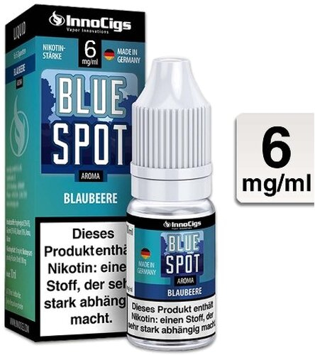 E-Liquid InnoCigs Blue Spot Blaubeere 6mg Nikotin