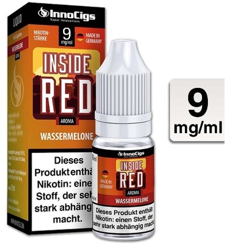 E-Liquid InnoCigs Inside Red Wassermelone 9mg Nikotin