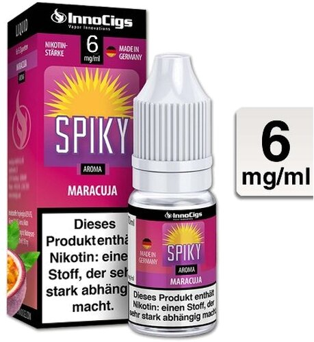 E-Liquid InnoCigs Spiky Maracuja 6mg Nikotin