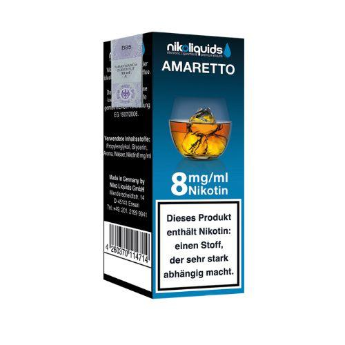 E-Liquid NIKOLIQUIDS AMARETTO 8mg E-Liquid NIKOLIQUIDS AMARETTO 8mg