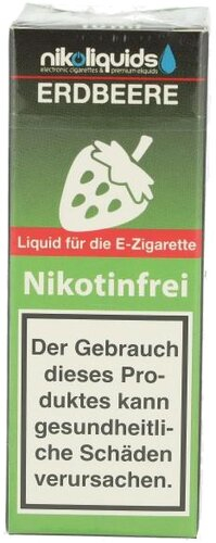 E-Liquid NIKOLIQUIDS Erdbeere 0mg ohne Nikotin E-Liquid NIKOLIQUIDS Erdbeere 0mg ohne Nikotin