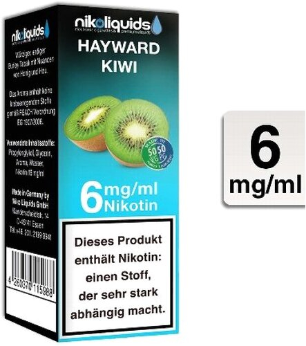 E-Liquid NIKOLIQUIDS Kiwi 6 mg Nikotin E-Liquid NIKOLIQUIDS Kiwi 6 mg Nikotin