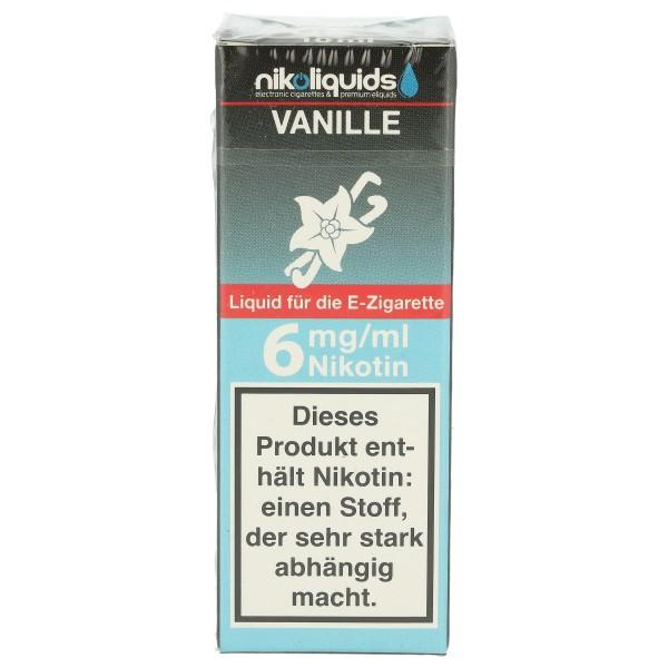 E-Liquid NIKOLIQUIDS Vanille 6 mg Nikotin E-Liquid NIKOLIQUIDS Vanille 6 mg Nikotin