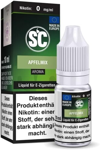 E-Liquid SC Aroma Apfelmix 0mg Nikotin E-Liquid SC Aroma Apfelmix 0mg Nikotin