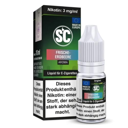 E-Liquid SC Aroma Erdbeere 3mg Nikotin E-Liquid SC Aroma Erdbeere 3mg Nikotin