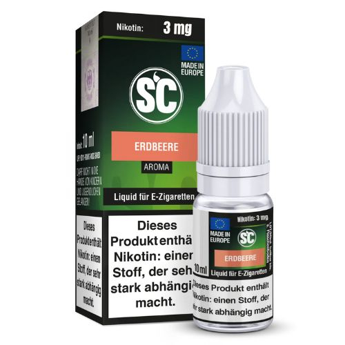 E-Liquid SC Aroma Erdbeere 3mg Nikotin E-Liquid SC Aroma Erdbeere 3mg Nikotin