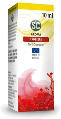 E-Liquid SC Aroma Erdbeere ohne Nikotin E-Liquid SC Aroma Erdbeere ohne Nikotin
