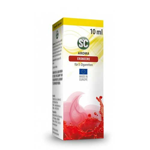 E-Liquid SC Aroma Erdbeere ohne Nikotin E-Liquid SC Aroma Erdbeere ohne Nikotin