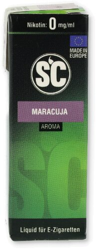 E-Liquid SC Aroma Maracuja 0mg Nikotin