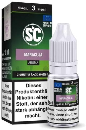 E-Liquid SC Aroma Maracuja 3mg Nikotin