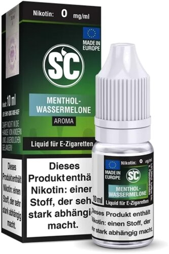 E-Liquid SC Aroma Menthol-Wassermelone 0mg Nikotin