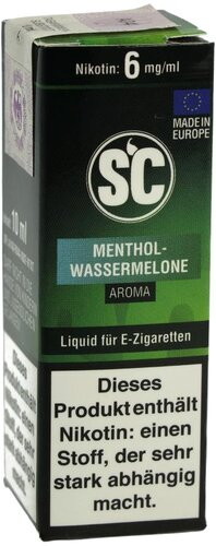 E-Liquid SC Aroma Menthol-Wassermelone 6mg Nikotin