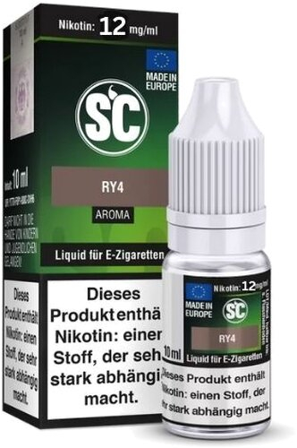 E-Liquid SC Aroma RY4 12mg Nikotin