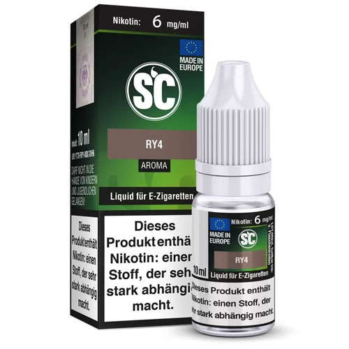 E-Liquid SC Aroma RY4 6mg Nikotin E-Liquid SC Aroma RY4 6mg Nikotin