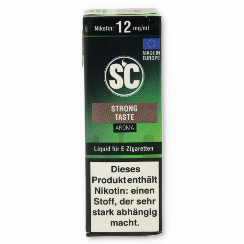 E-Liquid SC Aroma Strong Taste 12mg Nikotin E-Liquid SC Aroma Strong Taste 12mg Nikotin