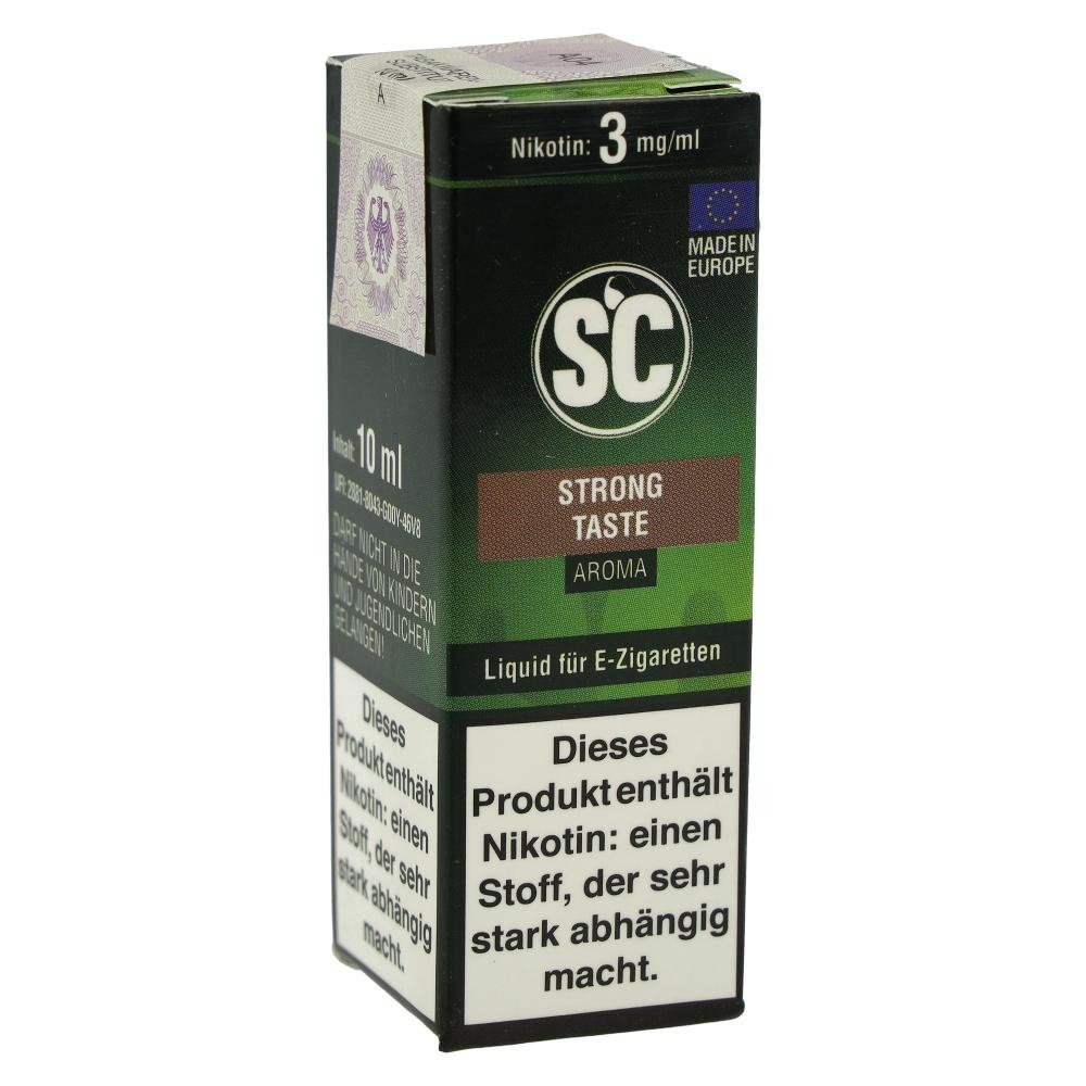 E-Liquid SC Aroma Strong Taste 3mg Nikotin E-Liquid SC Aroma Strong Taste 3mg Nikotin