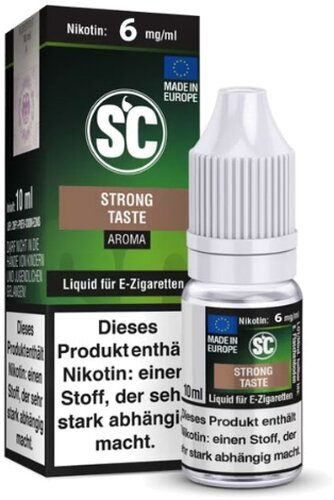 E-Liquid SC Aroma Strong Taste 6mg Nikotin