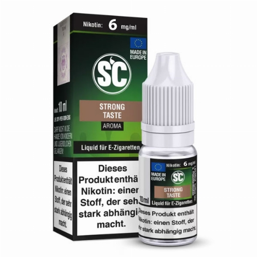 E-Liquid SC Aroma Strong Taste 6mg Nikotin E-Liquid SC Aroma Strong Taste 6mg Nikotin