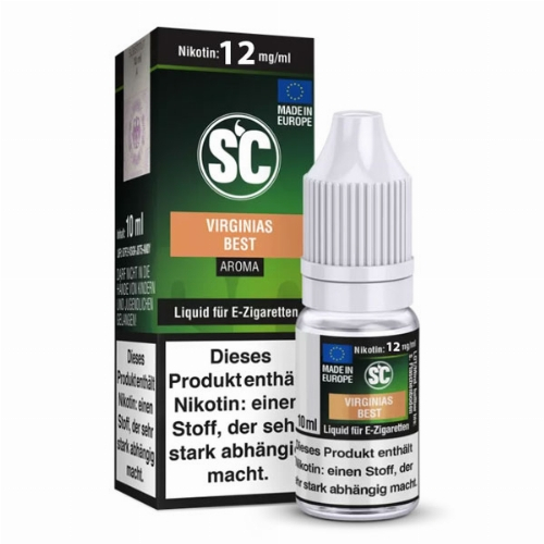 E-Liquid SC Aroma Virginias Tabak 12mg Nikotin E-Liquid SC Aroma Virginias Tabak 12mg Nikotin