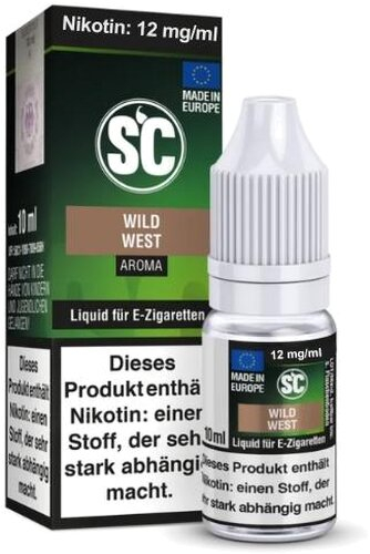 E-Liquid SC Aroma Wild West 12mg