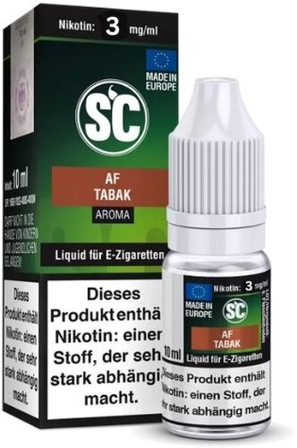E-Liquid SC Tabakaroma Americas Finest 3mg Nikotin