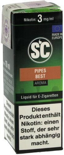E-Liquid SC Tabakaroma Pipes Best 3mg Nikotin E-Liquid SC Tabakaroma Pipes Best 3mg Nikotin