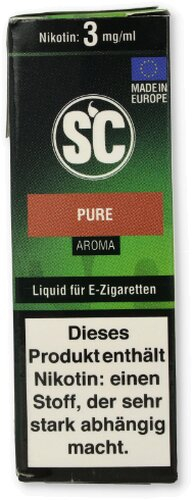 E-Liquid SC Tabakaroma Pure 3mg Nikotin