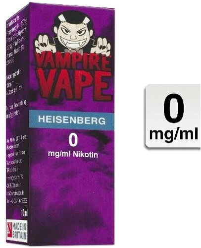 E-Liquid VAMPIRE VAPE Heisenberg 0 mg Nikotin