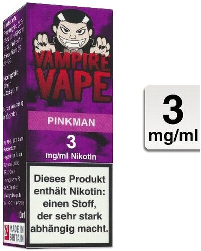 E-Liquid VAMPIRE VAPE Pinkman 3 mg Nikotin