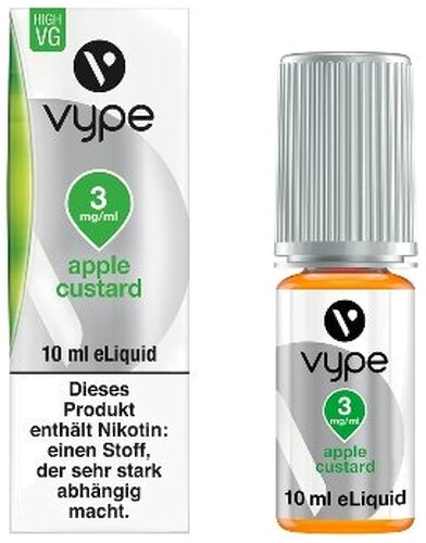 E-Liquid Vype Bottle Apple Custard 3mg DESSERT COLLECTION E-Liquid Vype Bottle Apple Custard 3mg DESSERT COLLECTION