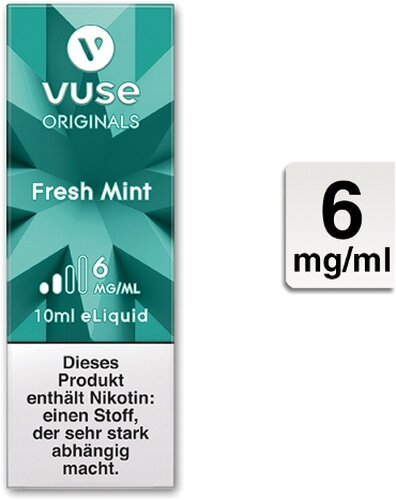 Vuse Bottle Fresh Mint 6mg CLASICS COLLECTION