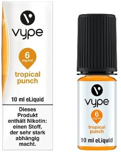 E-Liquid Vype Bottle Tropical Punch 6mg SMOOTHIE COLLECTION