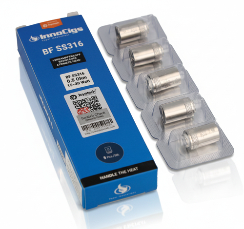 E-Verdampferkern Joyetech BF SS316 0,5 Ohm 5 Stück