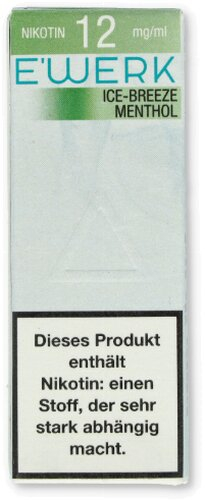 E-Werk Liquid Ice Breeze Menthol 12mg
