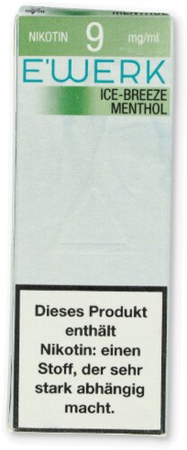 E-Werk Liquid Ice Breeze Menthol 9mg
