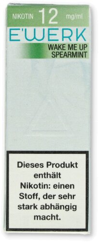 E-Werk Liquid Wake Me Up Spearmint 12mg