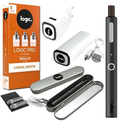 e Zigarette Logic Pro Einsteiger Set (inkl. Powerbank)