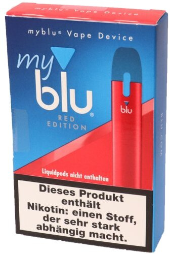 e-Zigarette MY BLU Dry Kit Red Edition e-Zigarette MY BLU Dry Kit Red Edition