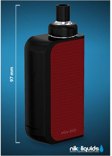 E-Zigarette Nikoliquids Joyetech AIO-BOX-SET Rot-Schwarz