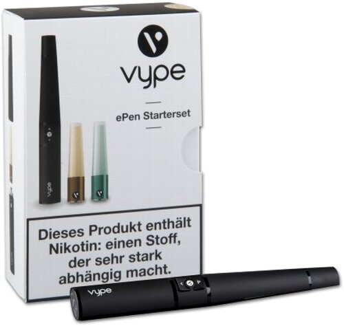 E-Zigarette Vype ePen Starterset Schwarz 12mg (Artikel wird nicht mehr hergestellt) E-Zigarette Vype ePen Starterset Schwarz 12mg (Artikel wird nicht mehr hergestellt)