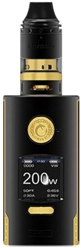 E-Zigaretten Kit Vapefly Kriemhild Schwarz-Gold E-Zigaretten Kit Vapefly Kriemhild Schwarz-Gold