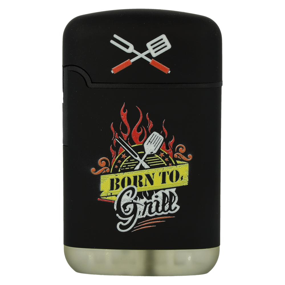 Easy Torch 8 Jet Feuerzeug Relief Born to Grill Easy Torch 8 Jet Feuerzeug Relief Born to Grill