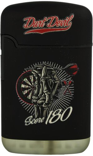 Easy Torch 8 Relief Feuerzeug Dart Schwarz Nr.4 Easy Torch 8 Relief Feuerzeug Dart Schwarz Nr.4