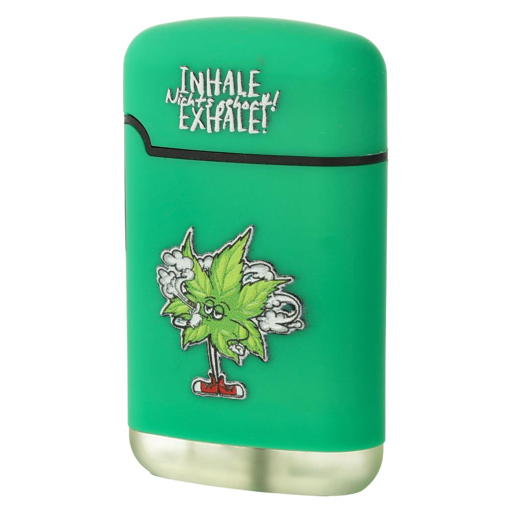 Easy Torch 8 Relief Feuerzeug Inhale Nichts gehört! Exhale! Grün Easy Torch 8 Relief Feuerzeug Inhale Nichts gehört! Exhale! Grün