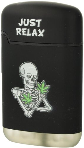 Easy Torch 8 Relief Feuerzeug Just Relax Schwarz